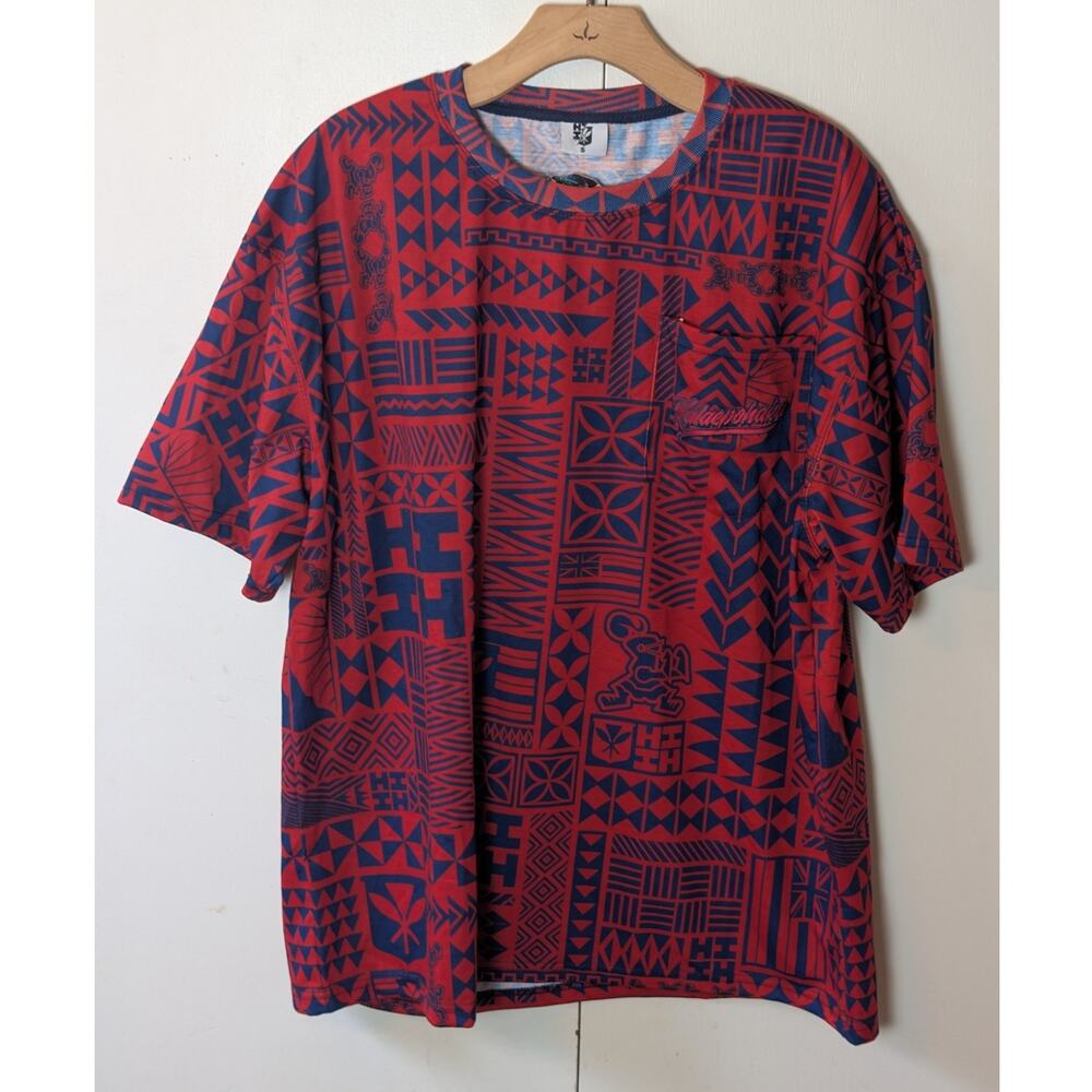 Hi Finest Red Graphic Print T-Shirt Small